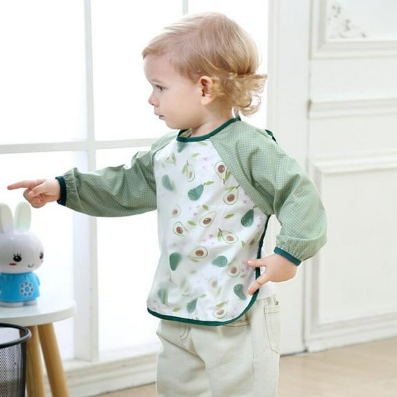 HONITANO Baby Feeding Protector Set 46cm Length 38 x 2cm Chest Lace Up Design