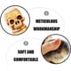 thumbnail image 4 of Brocha de afeitar con mango de cabeza de calavera (negra), brocha de afeitar para barbería, herramientas de belleza para hombres, cuidado facial diario para hombres, 4 of 5