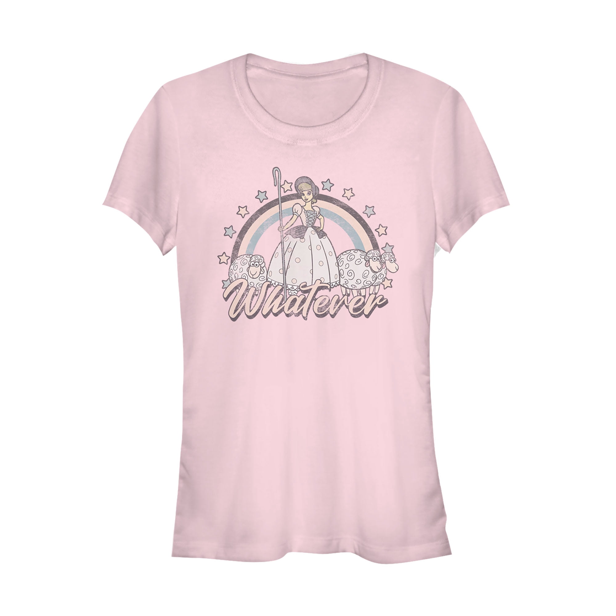 Junior s Toy Story Whatever Bo Peep Graphic Tee Light Pink Medium