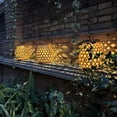 thumbnail image 2 of [Luz Araña Bambú Imitación Blanca Cálida] Lámpara Araña Bambú Imitación Solar Solar Jardín Exterior Linterna Solar Hueca, 2 of 9