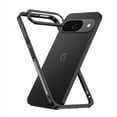 thumbnail image 4 of Compatible with Google Pixel 9 / 9 Pro Metal Bumper Phone Case,Slim Fit No Back Design Excellent Heat Dissipation,With Lens Protector,Shockproof Anti-fall Ultra Slim Rugged Frame Case,Silver, 4 of 6