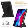 thumbnail image 4 of Allytech iPad Air 5 4 Case,[Supports Pencil 2nd Gen Charging] Slim Auto Sleep Wake Multi Angle Stand Smart Shell Shockproof Case Cover for Apple iPad Air 5th 4th Generation 10.9", BlackBlack, 4 of 5