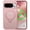 Pink, variant on For Google Pixel 11 Pro Phone Case,360°Rotatable Adjustable Ring Kickstand,Skin-Friendly Matte Translucent Back,Compatible with Mag-Safe,Anti-Scratch Non-Slip Shockproof Phone Case,Black
