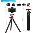 thumbnail image 3 of Portable Flexible Octopus Tripod Smartphone Mirrorless Gopro DSLR Camera Vlog Zoom Handy Recorder Extend 1/4 Screw for Magic Arm, 3 of 7