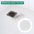 thumbnail image 4 of Desechable Ducha Drenaje Cabello Recogedor, 50uds Desechable Cabello Recogedores Malla Pegatinas para Ducha, Bañera, Fregadero, Baño(100mm/4, Gris), 4 of 7