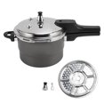 thumbnail image 2 of Pressure Cooker,Household Aluminum Alloy Stainless Steel Pressure Cooker Pressure Cookware Universal for Home Gas Induction Cooker, 2 of 7