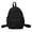 Z101-Black, variant on Mini Solid Color Lightweight Backpack Small Capacity Adjustable Straps Waterproof Casual Ages 3rd 4th 5th 6th Teen Daily Travel Back To School Mini Bookbag