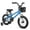 Blue, variant on JOYSTAR Pluto Kids Bike with Training Wheels for 12 inch Bike, Orange