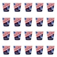 thumbnail image 2 of Patriotic Independence Day Paper Plates and Cups Set, Multicolor Party Tableware, Food-Grade Disposable Design, 1-Piece, 2 of 6