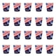 thumbnail image 2 of Americans Flag Independence Day Party Supplies Paper Plates Tissue Cups Holiday Party Tableware One Time Holiday Tableware, 2 of 6