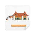 thumbnail image 1 of Taiwan Attractions Taichung Park Pavilion Glasses Cloth Screen Cleaner Suede Fabric 2 Pack, 1 of 2