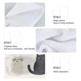 thumbnail image 2 of Yayeee Kitchen Hanging Hand Towels Set of 2 with Loop Bathroom Absorbent Tie Towel, Cute Cartoon Cats, 2 of 7
