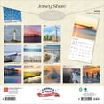 thumbnail image 2 of Jersey Shore | 2026 12x24" (Hanging) Wall Calendar | Plastic-Free | BrownTrout, 2 of 9