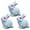 White, variant on ICERUN 3Pcs Garden Statues,Resin Mini White Rabbit Scratching Mouth Sculpture Yard Decor,Fluffy Surface Detail Outdoor Decorations for Yard,Style2