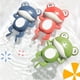thumbnail image 1 of Baby bath water toy - Wind Up Bath Frogs for Kids,Set of 3,Swimming Frog Toys in Assorted Colors, Frog Bathtub Toys for Kids That Swim in Water, Great as Swimming Pool Toys and Birthday Party Favors, 1 of 4