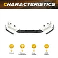 thumbnail image 3 of AMERICAN MODIFIED 18-20 Honda Accord Aerodynamic Front Lip Spoiler, White, 3 of 7