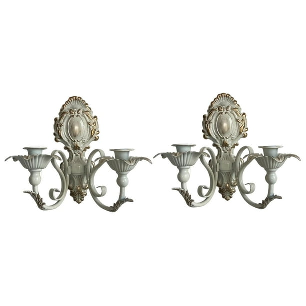 Candelabro, candelabro de pared, candelabro, candelabro de pared Blanco