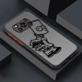 thumbnail image 3 of Matte Case for Xiaomi POCO X4 X3 X2 M4 M3 M2 F4 F3 GT F2 C40 CC9 PRO 4G 5G A3 MIX4 CIVI Case Funda Shell Movie The S-Simpsons-S, 3 of 5