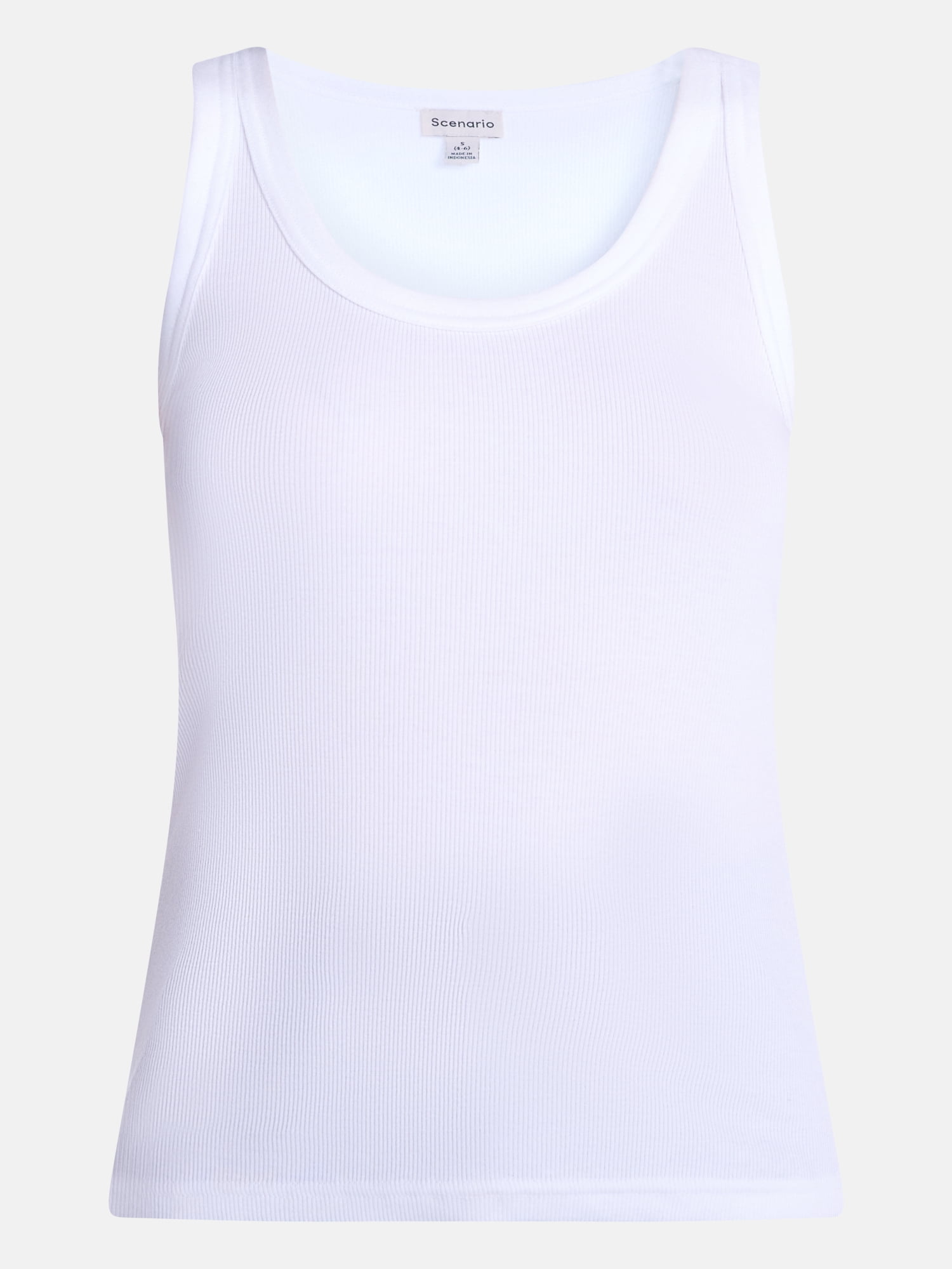 Scenario Women's Rib Tank Top, Sizes XS-XXXL