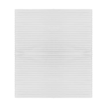 KFFKFF Fleece Throw Blanket, 50 x 60 Inches / 1270 x 1524 mm, Flannel Fleece Cozy Blanket, Small Lightweight Soft Blanket for Couch, Sofa, Bedroom, White