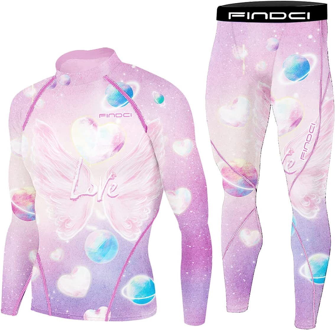 FINDCI Men's Compression Sportswear Suits Gym Tights Training Boxing ...