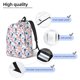thumbnail image 3 of Easygdp American Gnomes Mochila de Lona Resistente para Laptop, Compatible con Laptops de 15 a 17 pulgadas, Ideal para Escuela, Trabajo y Viajes-Small, 3 of 5