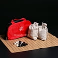 High Quality Weiqi Pieces Suede Leather Cloth Bags International