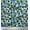 Blue, variant on Soimoi Cotton Duck Fabric Floral & Monstera Leaves Tropical Decor Fabric Printed Yard 42 Inch Wide