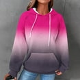 thumbnail image 2 of Makaor Cute Womens Hoodies Pullover Sweatshirt with Pockets Long Sleeve Pullover Tops Drawstring Casual Clothes, 2 of 5