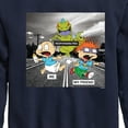 thumbnail image 3 of Rugrats - Reptar Meme - Toddler & Youth Crewneck Fleece Sweatshirt, 3 of 6