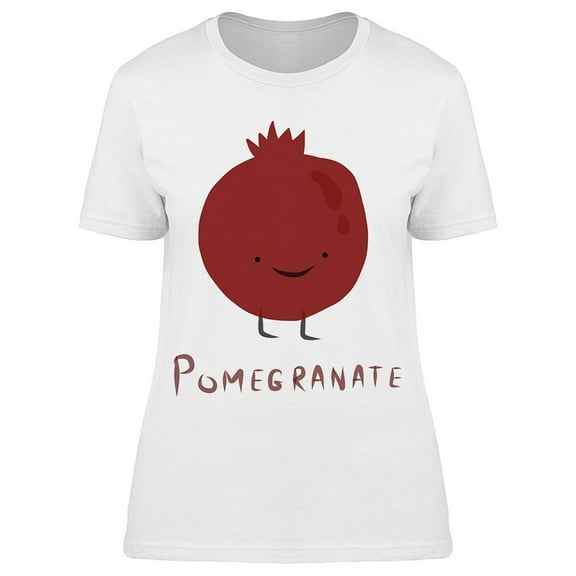 Cute Kawaii Pomegranate Tee Women's -Image by Shutterstock Women's T-shirt