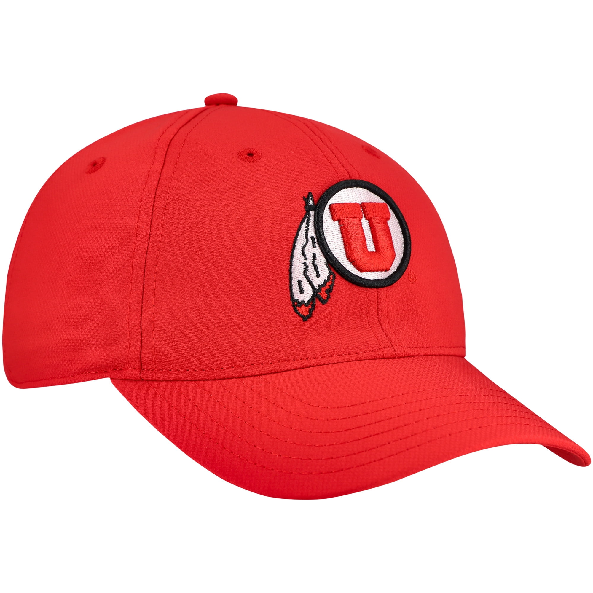 Men's-Top of the World  Red Utah Utes Victory Trainer Adjustable Hat