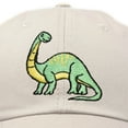 thumbnail image 2 of DALIX Brontosaurus Apatosaurus Dinosaur Kids Hat Baseball Cap Girls Boys in Beige, 2 of 7