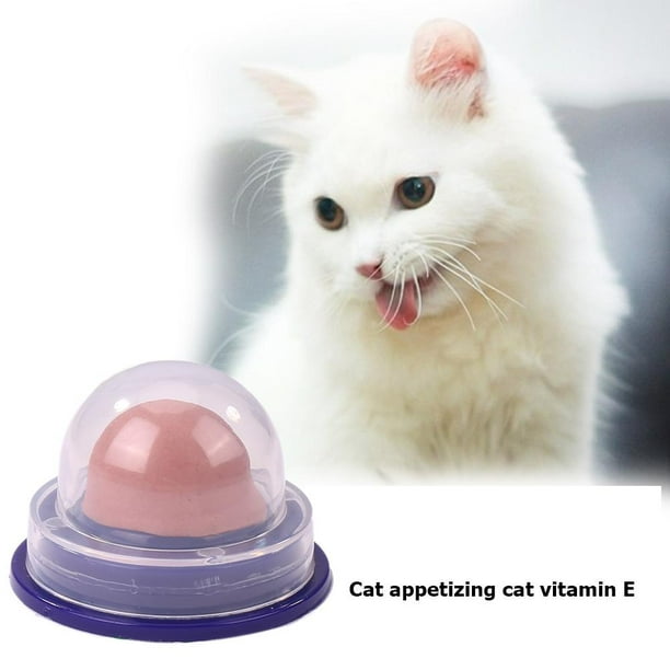 Cat Snacks Catnip Sugar Candy Licking Nutrition Gel Energy Ball Toy (atún)