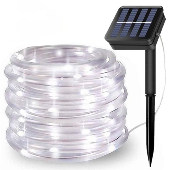 Solar String Lights  Each 39FT 100LED Outdoor Twinkle Lights  Outdoor Twinkle Lights Waterproof 8 Lighting Modes   for Garden Patio Tree Party Wedding