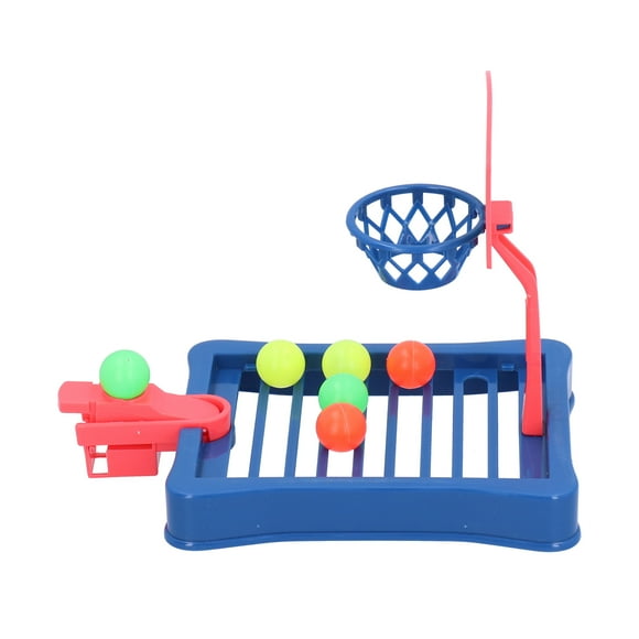 Desktop Basketball Game, Easy To Play Unique Structure Finger Ejection Basketball Game For Gift Toy For Intelligence Training For Kids Blue