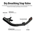 thumbnail image 4 of PENGXIANG Premium Snorkel Set Adult with Mouthpieces Diving Masque Goggles, 4 of 8