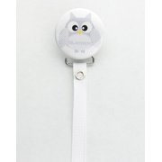 Personalized Name and/or Monogram Chevron with Owl Pacifier Clip