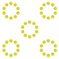 thumbnail image 2 of Baohd EVA Foam Golf Swing Exercises Practice Training Balls Golfing Skills Yellow 42mm 5Set, 2 of 6