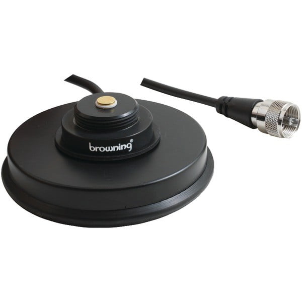 Browning BR1035-UHF 3-5 8" Magnet NMO Mount with Rubber Boot by Browning