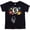 Black Shirt, variant on 5th Birthday Rocket Astronaut Themed T-Shirts with Moon Balloon and Planets for Boys and Girls Black Shirt 4T
