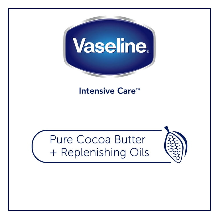 Vaseline Intensive Care Cocoa Radiant for Glowing Skin, 6.8 oz