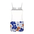 thumbnail image 5 of qucoqpe Plus Size Tankini Swimsuits for Women Fashion Floral Printed Two Piece Modest Bathing Suits Beach Holiday Swimwear with Boyshorts, 5 of 5