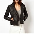 thumbnail image 3 of Noora Women's Biker Leather jacket Western Style Jacket ST0311, 3 of 7