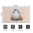 thumbnail image 5 of Happy Halloween Pumpkin Ghost Door Mat Decorations Pumpkin Skull Bat Spider Welcome Mat Retro the Indoor Door Mat/Outdoor Crystal Velvet 30x17 Inches, 5 of 7