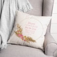 thumbnail image 3 of Creative Products Blessed is She 18 x 18 Spun Poly Pillow, 3 of 3