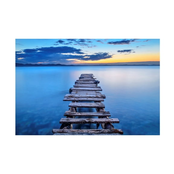 Srecko Jubic 'Pier' Canvas Art