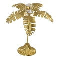 thumbnail image 1 of Estatua de cocotero dorada, regalo decorativo, figura de mesa, adorno para pasillo, escritorio, estantería, inauguración de casa, sala de estar, 1 of 9