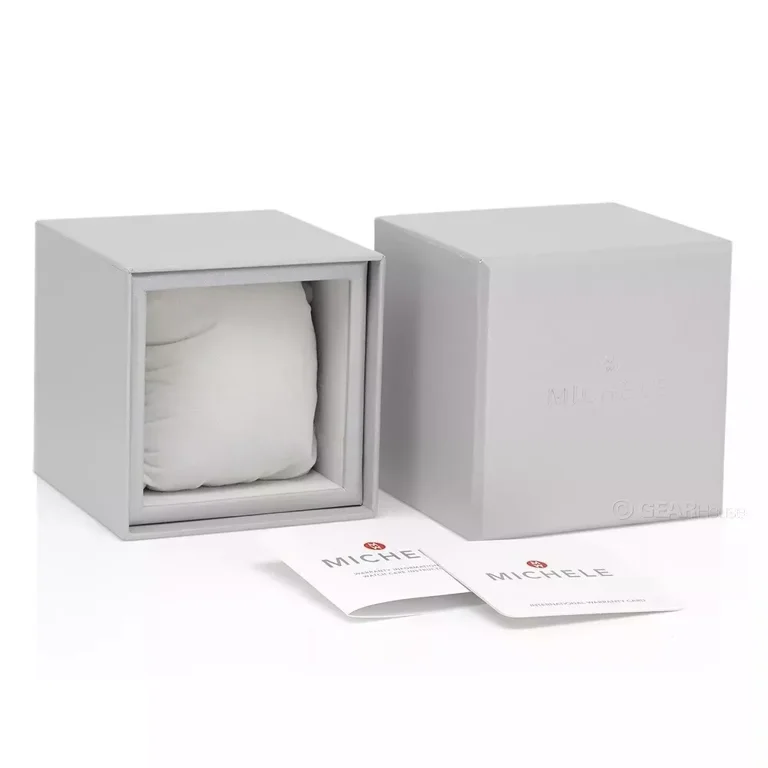 Michele Tahitian MWW12F000111 Jelly 2 Tone Silver Gold White 