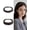 4#, variant on Braided Hair Headband for women 2 count Chunky Wide  bands for women's Hair Plaited Headband High Elasticity Braids(4#)